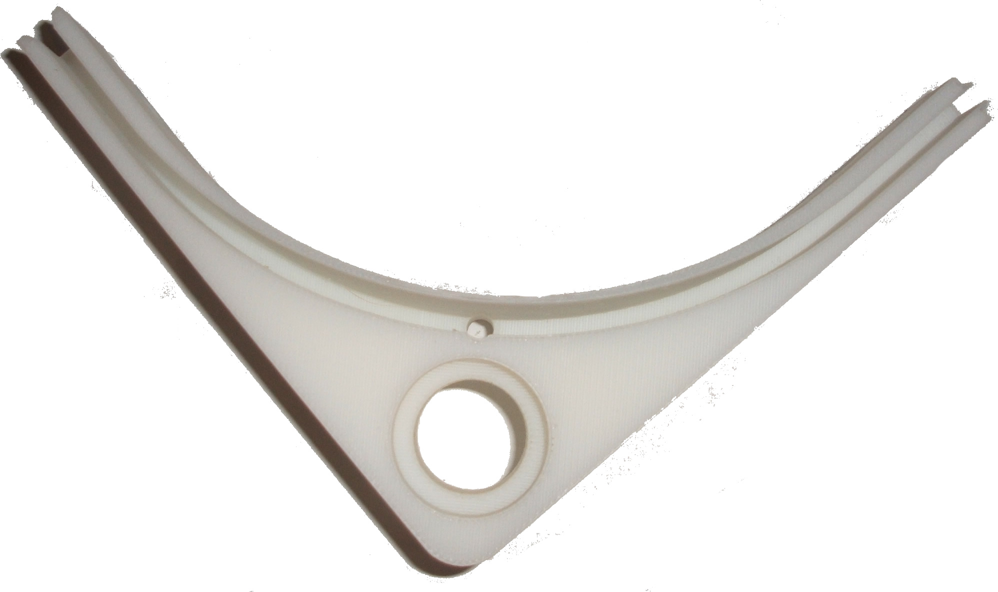 SLA-printed resin part